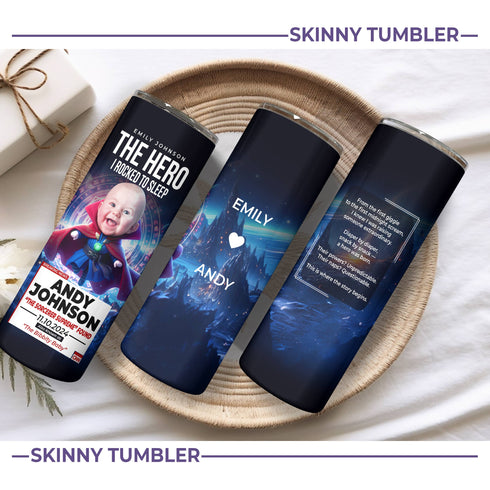Personalized Baby Sorcerer Supreme Tumbler – Funny CNN Superhero Gift for Moms